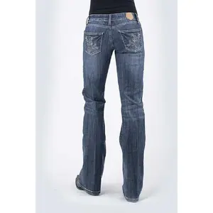 Women's Tin Haul Rosie Fit Low Rise Cactus Pocket Bootcut Jeans