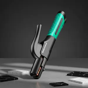 Heavy Duty Welding Electrode Holder, Arc Welding Stinger with Alloy Jaws, High Conductivity, Insulated Anti-Heat Handle for Stick Welding & Repair Work