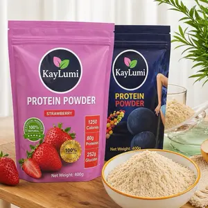 KayLumi Protein Powder – Strawberry (Maca + Fenugreek Blend)