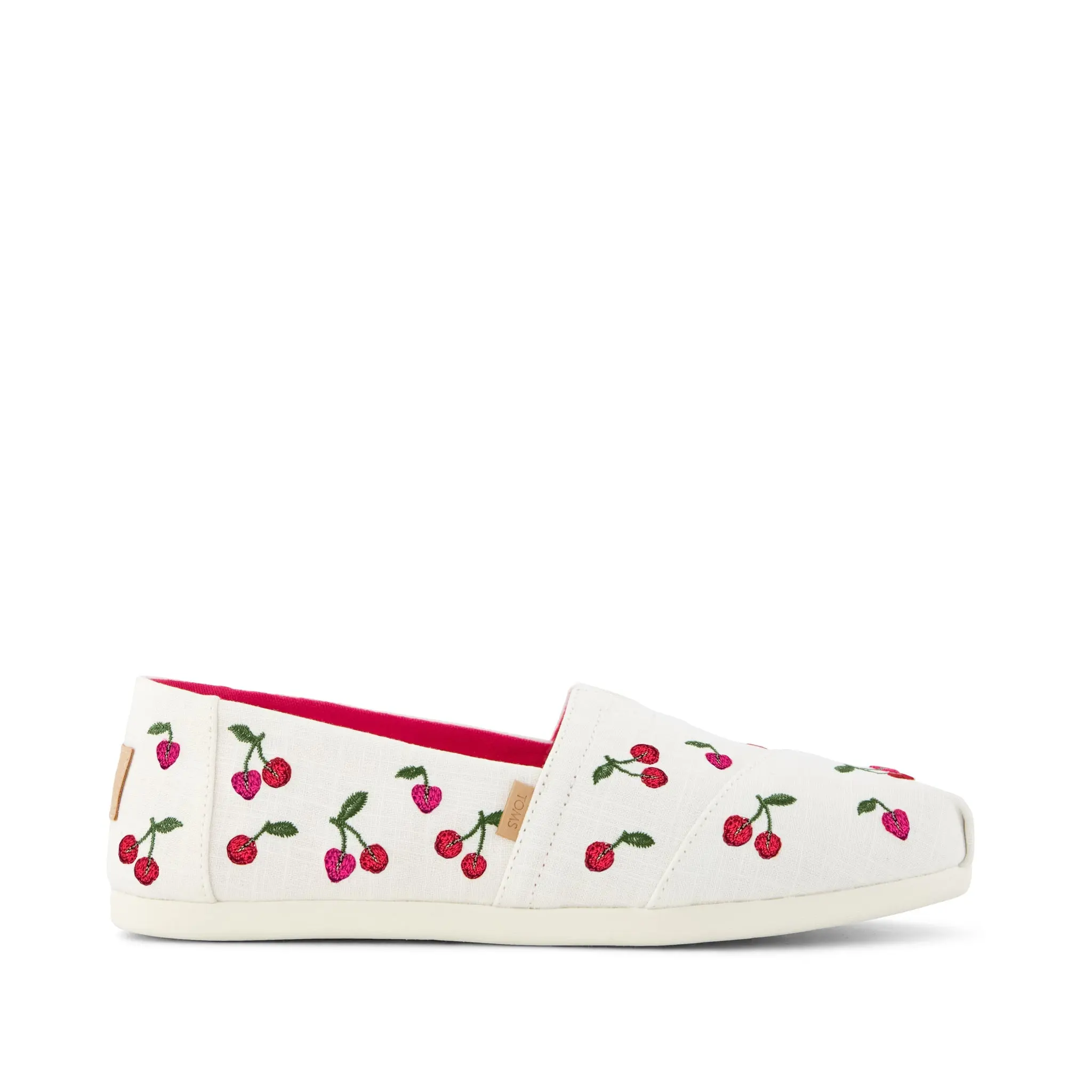 Womens Alpargata Classic Cherry Embroidery Womens Alpargata Classic Cherry Embroidery