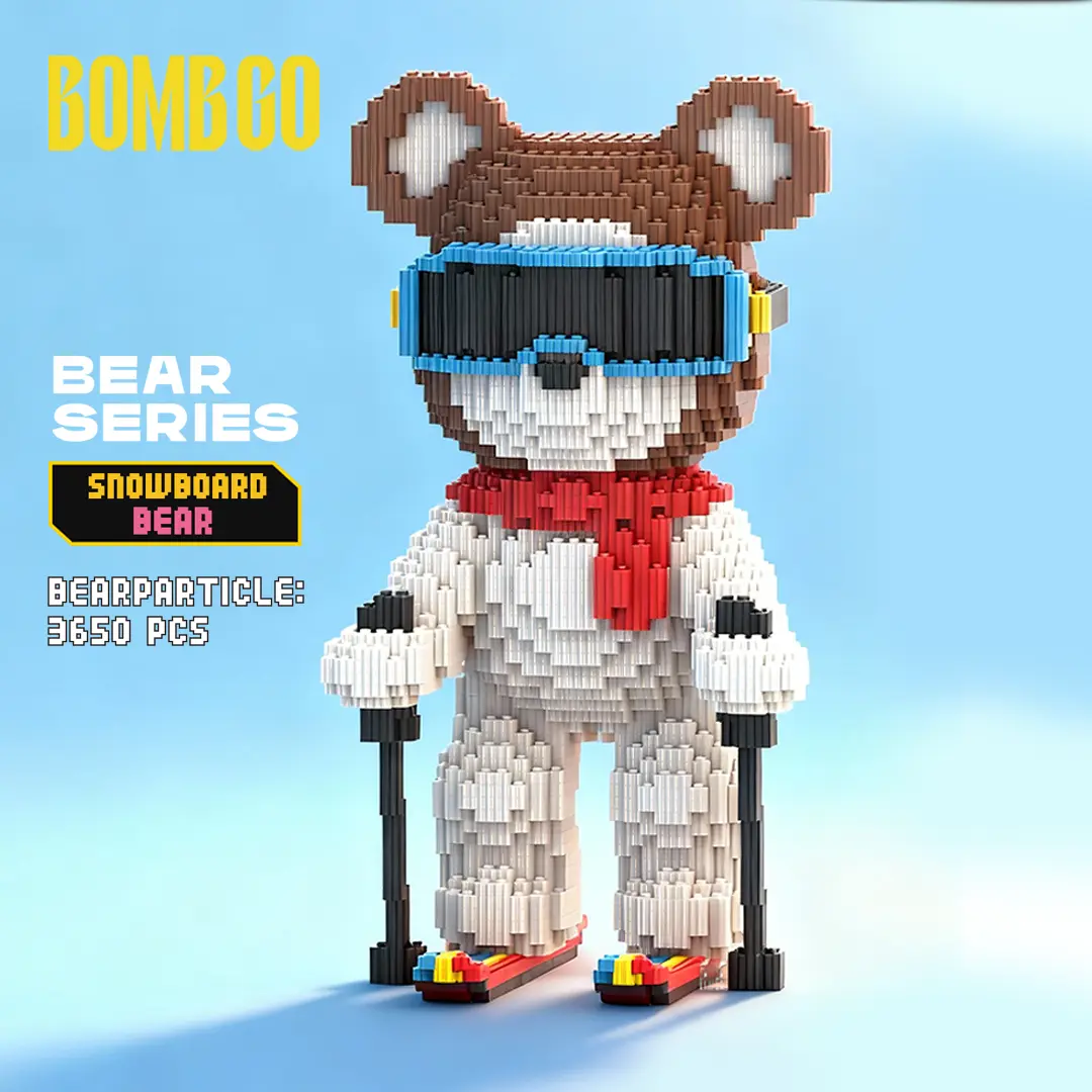 Skiing Medium Bear