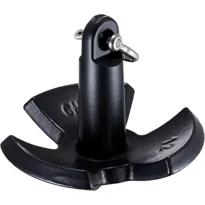 VEVOR River Anchor, Boat Anchor Cast Iron Black Vinyl Coated, Marine Grade Mushroom Anchor for Boats Up to 30 ft, Impressive Holding Power in River and Mud Bottom LakesVEVOR Super Brand Day