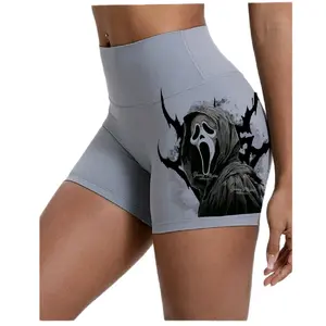 Ghost Face  Women Gym Shorts