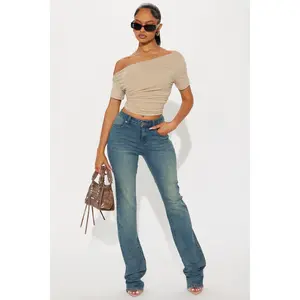 Tall Memphis Stretch Booty Lifter Bootcut Jean - Medium Wash