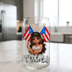 La Boricua Tóxica - UVDTF Decal for cups/hard surfaces sticker