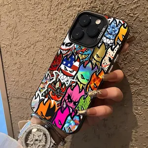 S-SpitfireS Phone Case For iPhone 17 Pro Max 15 16 14 Plus 12 13 XS Max 11 Pro Fashion Colorful Silver Back Cover