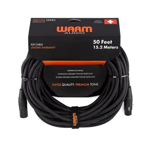 Warm Audio Premier 50-Feet XLR Cable *USA Small Business*
