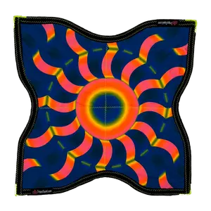 N.001 - UV Portal Trippy Ninja Flowstar (4 Point, UV-Reactive)