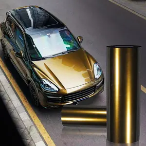 Car Body Sticker, Car Vinyl Wrap Film, Glossy Metallic Finish Car Wrap Solution, Durable Waterproof Car Exterior Accessories