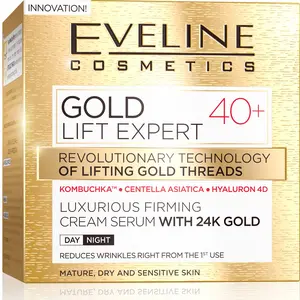 Eveline Cosmetics Gold Lift Expert Luxurious Firming Cream Serum with 24k Gold 40+
