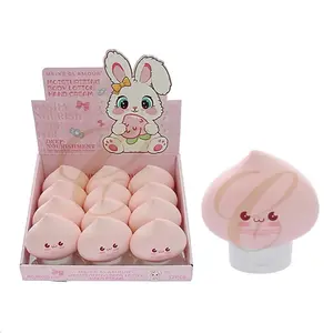 Meike Glamour Peach-Shaped Moisturizing Hand Cream & Body Lotion for Soft Nourishment 12PCS