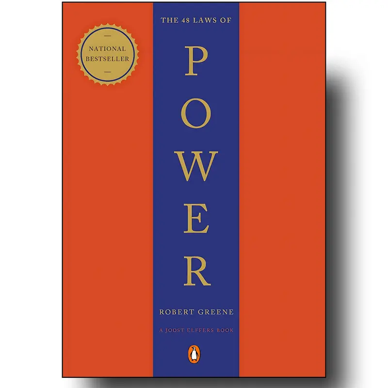 The 48 Laws of Power - English Hard Cover 2000 Regular Edition New York Times Bestseller by Robert Greene, Joost Elffers, Henry, Carl, Sun, Machiavelli, Barnum - 452 Pages Single Copy Humanities & Social Sciences Politics Law Control Manual, Boldness, Hen