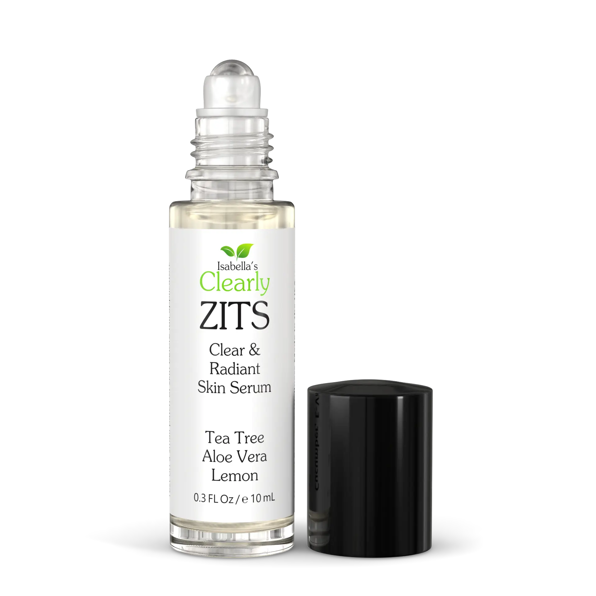 Isabella's Clearly ZITS, Clear and Radiant Skin Serum with Tea Tree and Aloe Vera (Made in USA)