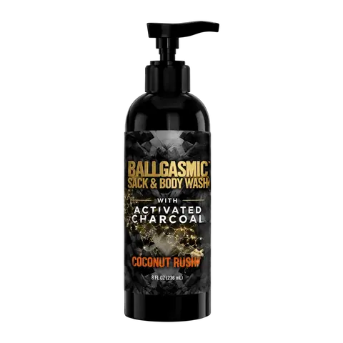 BallGasmic- Men's Balls & Body Wash with Activated Charcoal
