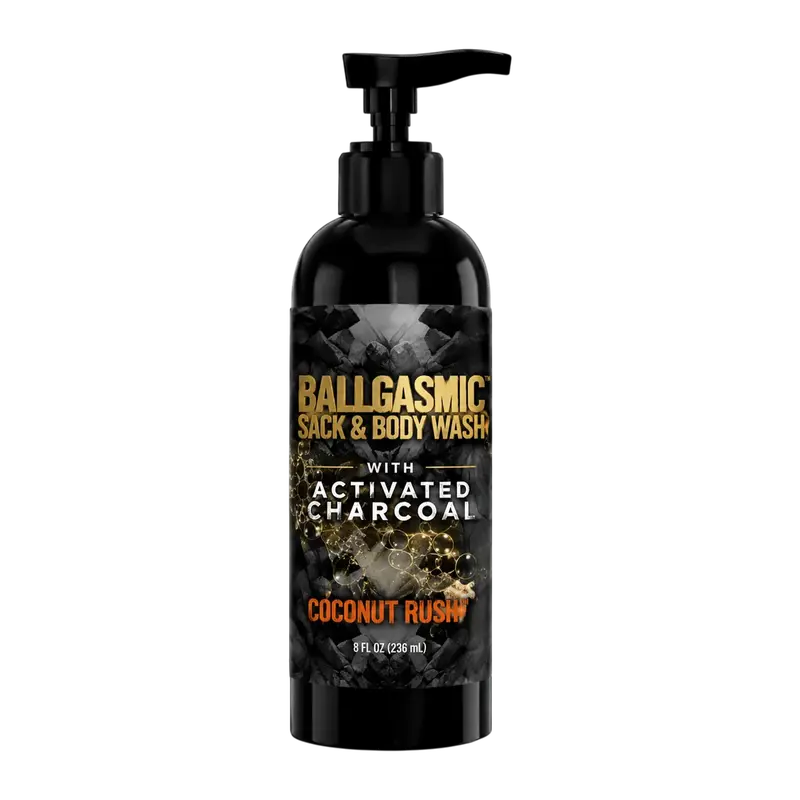 BallGasmic- Men's Balls & Body Wash with Activated Charcoal