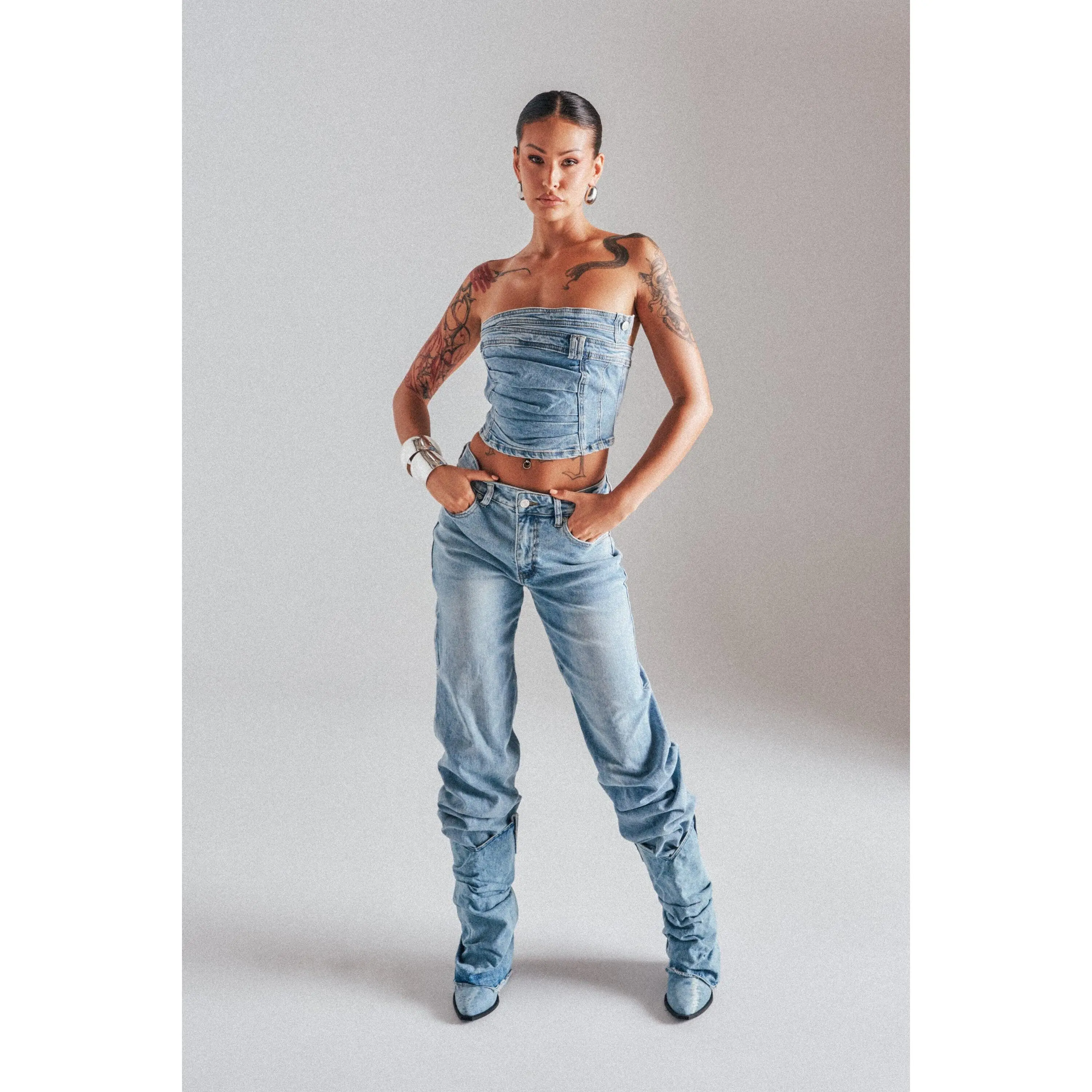 ON YOUR MIND DENIM CORSET