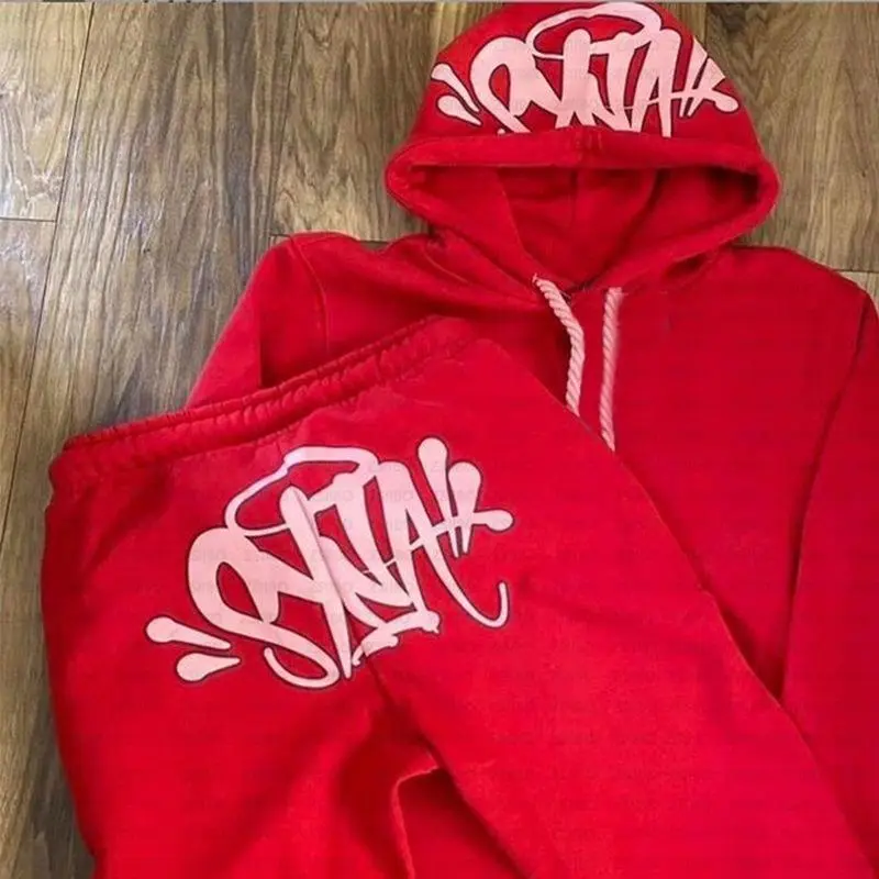 2025 Printed loose hoodie hip-hop streetwear men's and women's pullover casual set5211 2025 Printed loose hoodie hip-hop streetwear men's and women's pullover casual set5211