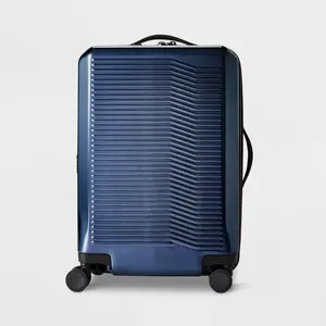 Open Story Suitcase Carry On 21.5" Spinner Luggage Hardside