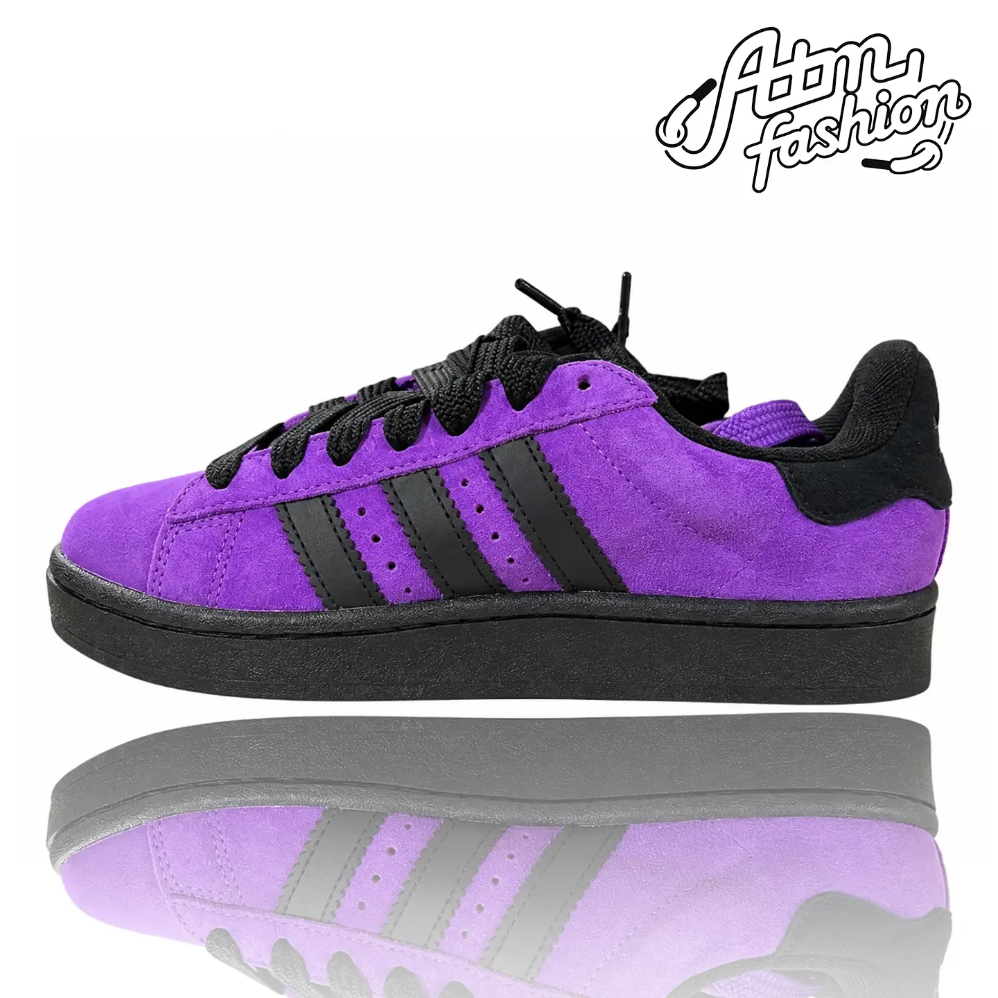 adidas Campus 00s Purple (GS) JR5779 Youth Authentic Shoes Footwear Sneaker Trainer Comfortable Walking Fashion Trending Gift