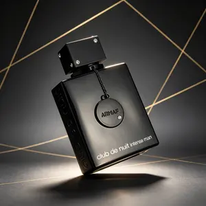 Armaf Club De Nuit Intense Man EDT Perfume, Bold Woody Amber Citrus Musk Fragrance, Patchouli Vanilla Notes, Men’s Daily Cologne