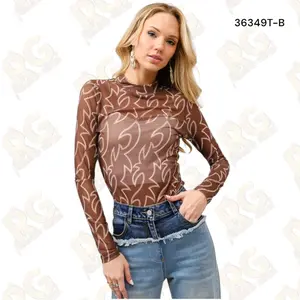 Neck Bodysuit & Tops Western Style