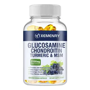 Xemenry - Joint Support Supplement - Glucosamine Chondroitin MSM Turmeric Frankincense - Triple Ingredient - Value Size