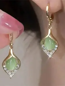 Elegant Water Drop Shaped  Earrings, Dangle Earrings, Fashion Jewelry for Party, Daily Clothing Decor, Trendy All-match & Exquisite Jewelry for Birthday Gift