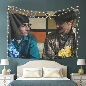 One Byler picture tapestry for horizontal decoration, suitable for bedrooms, dormitories, living rooms - an ideal gift for movie lovers
