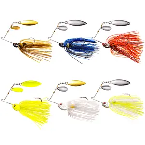 FONMANG 6pcs Fishing Lures Spinner baits for Freshwater and Saltwater,2026 New Bass Fishing Lure Also for Trout Crappie Salmon Walleye