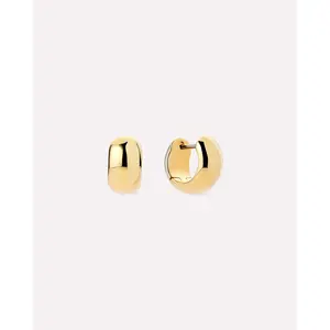 Gold Hoop Earrings - Giulia Bold