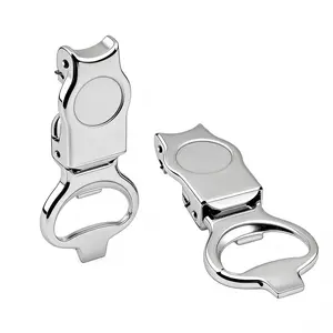 2-in-1 Bottle Opener & Sealer – Stainless Steel Cap Sealer & Opener for Glass Beer Bottles, Soda Bottles, and Cans (2-Pack)