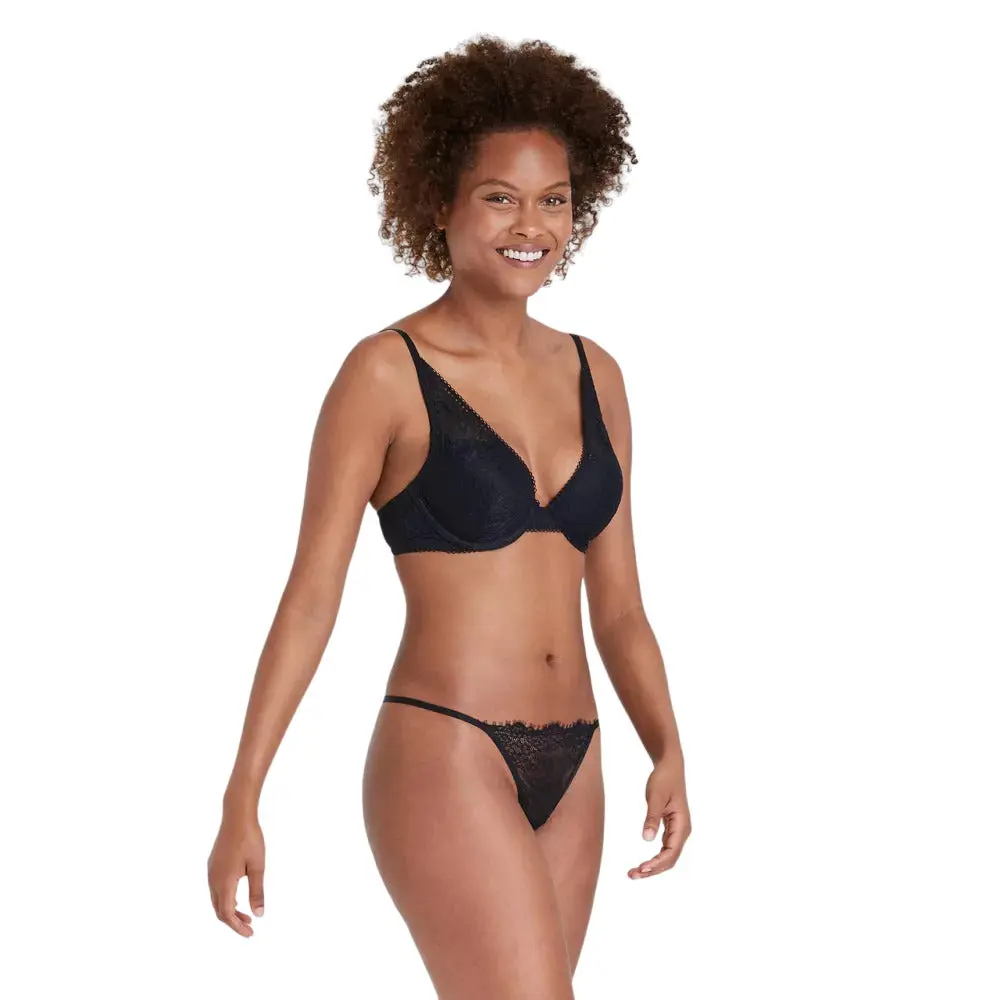 Womens Lace Cheeky Underwear Auden Black XL