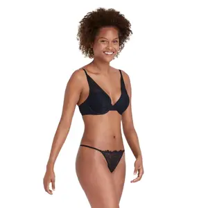 Womens Lace Cheeky Underwear Auden Black XL