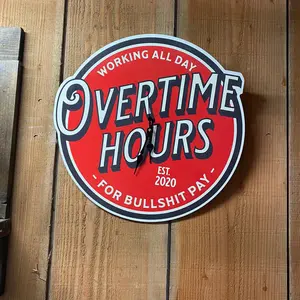 OT hours clock OT hours clock