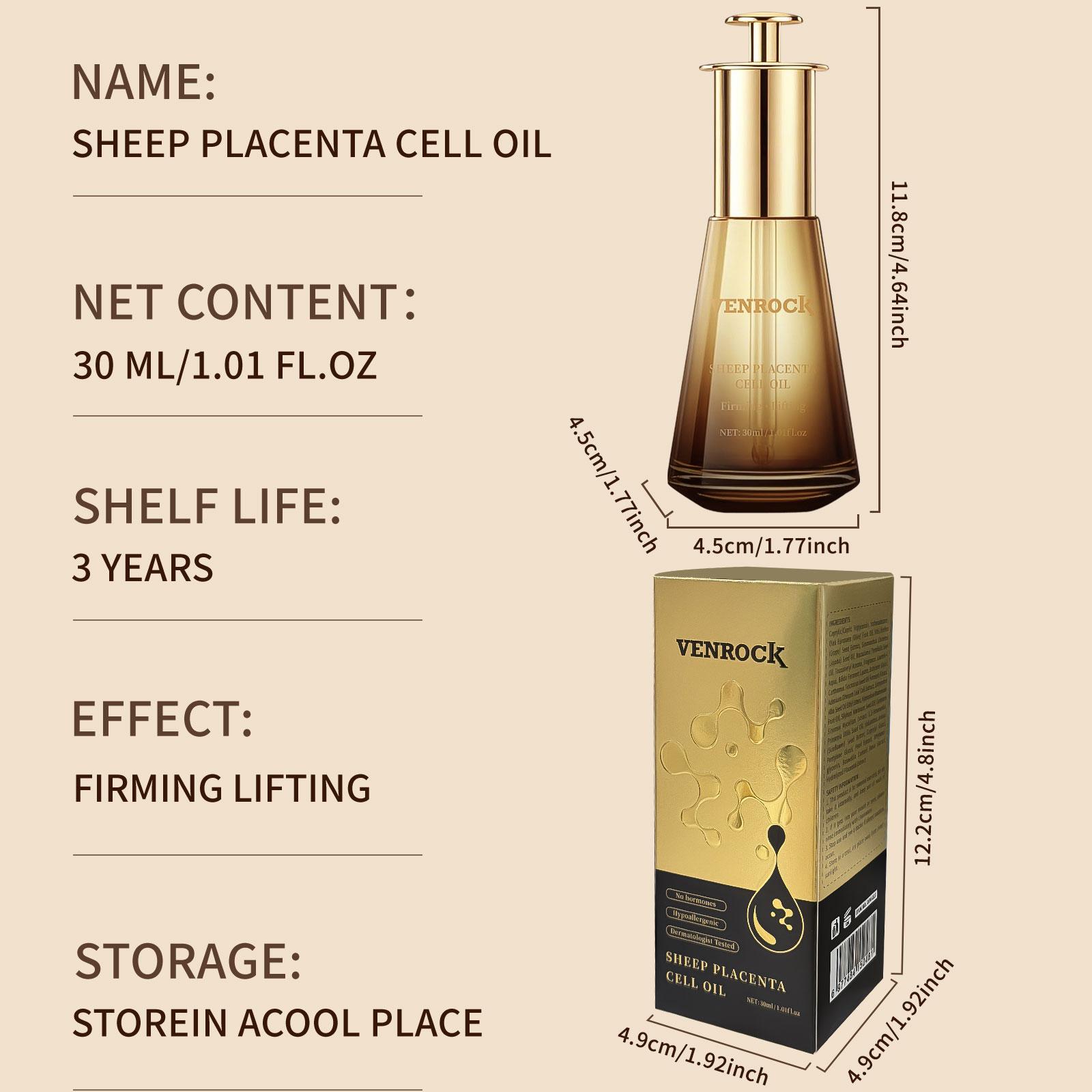 VENROCK Firming Face Oil | Placenta Cell Extract, Visibly Lifts, Smooths Fine Lines & Restores Barrier