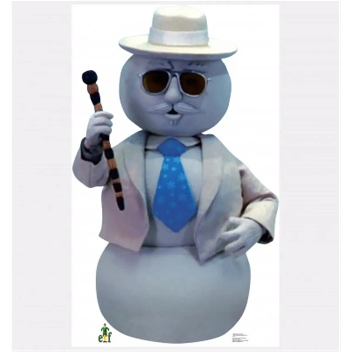 212 MAIN Large Christmas 3D Novelty Print Playful Decorative Cardboard Cutout Standup - 64x39 in Advanced Graphics Snowman Narrating Home Decor Prop, Holiday Home Supply, Novelty Print Cardboard Cutouts