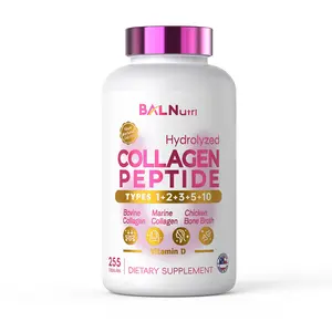 Premium Collagen Complex for Radiant Skin, Hair & Joint Health, Multi-type collagen blend (Types I, II, III, V, X) ,Complementary nutrients, Vitamin C, Hyaluronic Acid, Biotin, Minerals