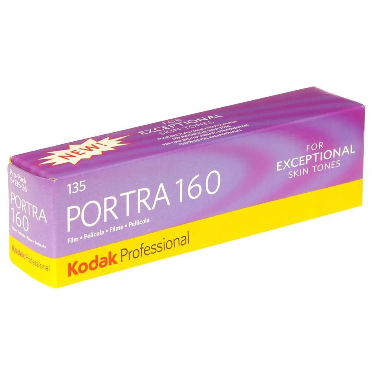 Kodak Portra 160 Color Negative Film, ISO 160, Size 35mm, 36 Exposure, Pack of 5, Durable