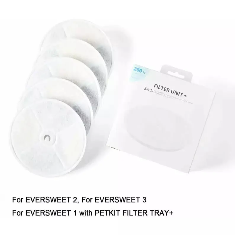 PETKIT Water Fountain Filters (Eva Solo) - 5 Pack