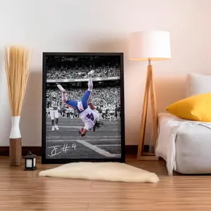 [ SALE UP 45% - UNFRAMED POSTER ] James Cook Poster, Signed Football Poster, Athlete Artwork, Sports Room Decor