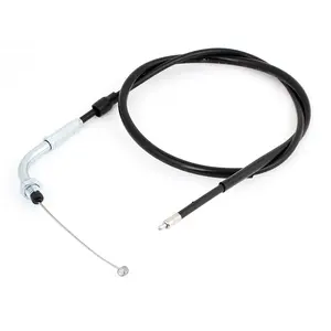 Motorcycle Spare Parts Black 37.4" Throttle Cable Wire