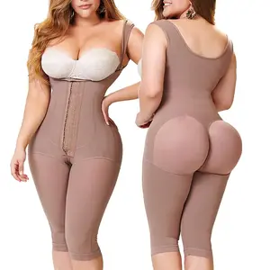 Colombian Shapewear Girdles Seamless Bodysuits Post Surgery Sculpting Body Shaper Bbl Compression Abdomen Control Sheath