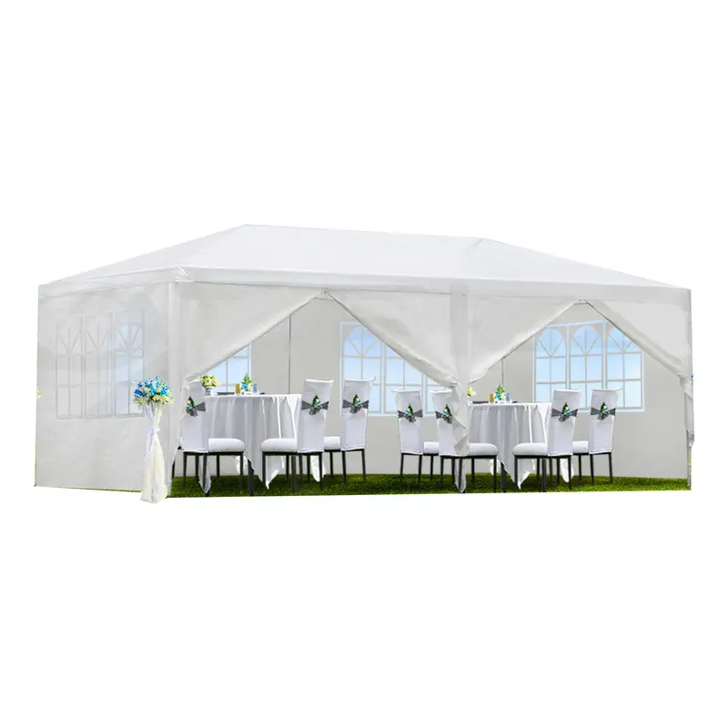 10X20/30 FT Canopy Tent, Outdoor Event Gazebo with Removable Sidewalls, Waterproof Gazebo Shelter for for Receptions, Party, Wedding, Corporate Events