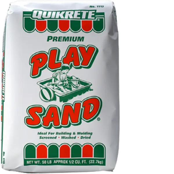212 MAIN Quikrete 1113-51 50 lbs. Play Sand - Dried, Screened, Washed Sand