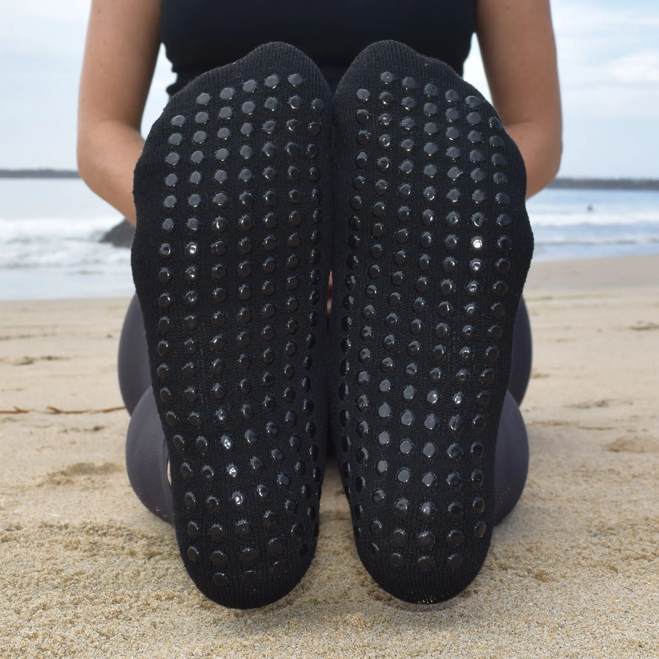 Black Sticky Socks
