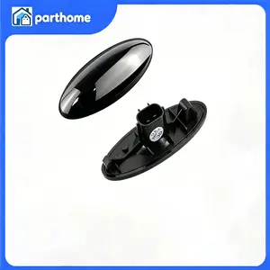 For Toyota Yaris Hatchback XP90 Black Lens Amber LED Signal Side Marker Lights