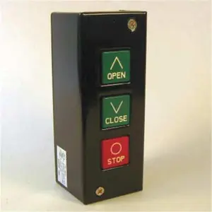 Relay & Control  NEMA 1 Momentary Contact Open-Close-Stop 3 Position Pushbutton Commercial Control