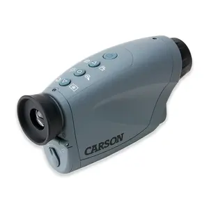 AuraPlus 2x Power Digital Night Vision Monocular, Built-In Infrared Illuminator, Included Soft Pouch (NV-250)