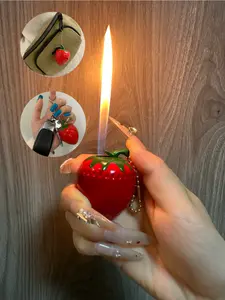 Cool Lighters, Creative Soft Flame proof Lighters,Adjustable Flame Refillable Butane for Gifts Mens Lovers  (Without Butane Gas) Self Igniter Modern