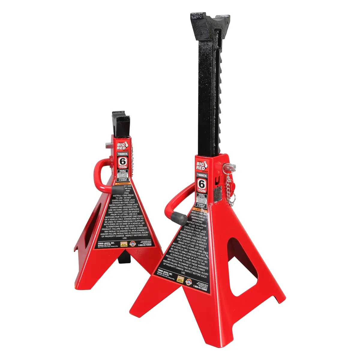 Torin Shop Equipment TAET46002A 6 Ton Double Lock Jack Stand